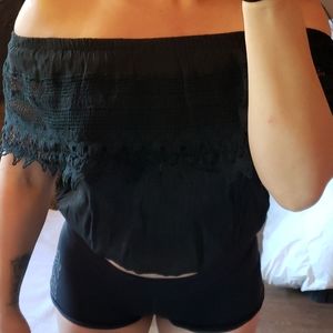 Off the shoulders top